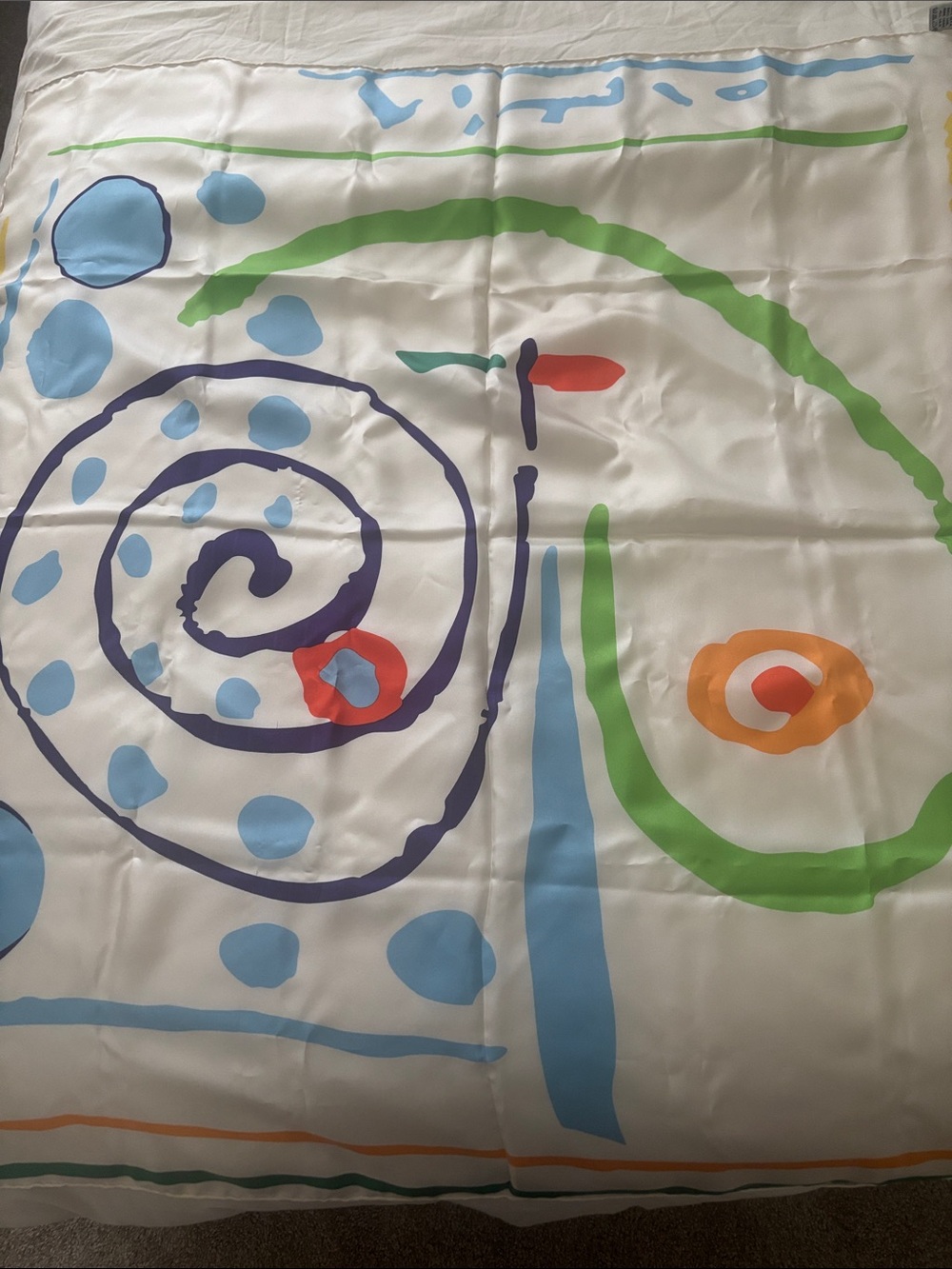 Picasso silk scarf